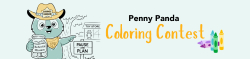 Penny Panda Coloring Contest