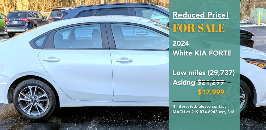 PRICE REDUCED! Kia For Sale